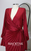 Liana Claret Red Detail Dress