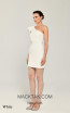 Alfa Beta B5989 White Side Dress