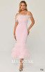 Alfa Beta B6119 Pink Front Dress