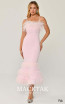 Alfa Beta B6119 Pink Front Dress