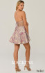 Alfa Beta B6142 Pink Gold Back Dress