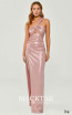 Alfa Beta B6153 Pink Front Dress