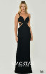 Alfa Beta B6162 Black Front Dress
