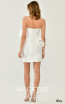 Alfa Beta B6275 White Back Dress 