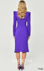 Alfa Beta B6325 Purple Back Dress