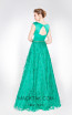 Alma Couture AC1001 Emerald Back Evening Dress