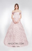 Alma Couture AC1002 Pink Front Evening Dress