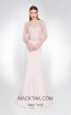 Alma Couture AC1015 Pink Front Evening Dress