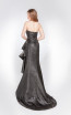 Alma Couture AC1020 Gray Back Evening Dress