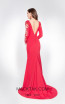 Alma Couture AC1062 Back Evening Dress