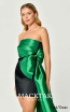 Alphonsine Black Green Detail Dress