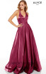 Alyce 60623 Wine Back Dress