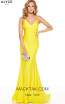 Alyce 60773 Bright Yellow Front Dress