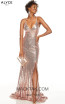 Alyce 60822 Rose Gold Front Dress