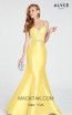 Alyce Paris 1408 Lemon Drop Front Dress