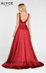 Alyce Paris 1422 Claret Back Dress