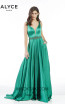 Alyce Paris 1422 Emerald Front Dress