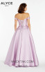 Alyce Paris 1424 Orchid Back Dress