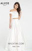 Alyce Paris 1426 Diamond White Front Dress