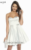 Alyce Paris 1461 Diamond White Front Dress