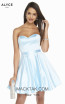 Alyce Paris 1461 Light Blue Front Dress