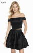 Alyce Paris 1462 Black Front Dress