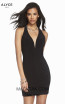 Alyce Paris 1476 Black Front Dress
