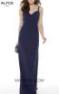 Alyce Paris 27017 Navy Front Dress