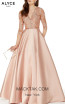 Alyce Paris 27023 Bisque Front Dress