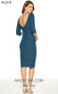 Alyce Paris 27344 Peacock Back Dress
