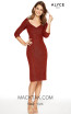 Alyce Paris 27344 Wine Front Dress