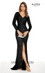 Alyce Paris 27359 Black Front Dress