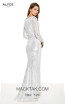 Alyce Paris 27359 Silver Back Dress