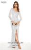Alyce Paris 27359 Silver Front Dress
