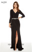 Alyce Paris 27360 Black Front Dress