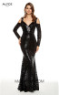 Alyce Paris 27365 Black Front Dress