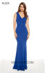 Alyce Paris 27378 Sapphire Front Dress