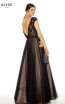 Alyce Paris 27398 Black Rose Water Back Dress