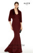 Alyce Paris 27402 Wine Front Dress