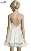 Alyce Paris 3703 Diamond White Back Dress