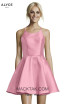 Alyce Paris 3703 Pink Front Dress