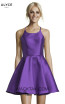 Alyce Paris 3703 Ultra Violet Front Dress