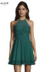 Alyce Paris 3717 Sea Green Front Dress