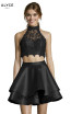 Alyce Paris 3735 Black Front Dress