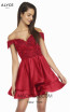 Alyce Paris 3828 Red Front Dress