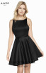 Alyce Paris 3872 Black Front Dress