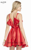 Alyce Paris 3872 Red Back Dress