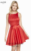 Alyce Paris 3872 Red Front Dress