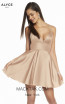 Alyce Paris 3876 Rose Gold Front Dress