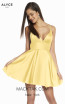 Alyce Paris 3876 Yellow Front Dress